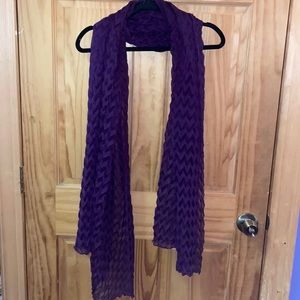Purple Scarf
